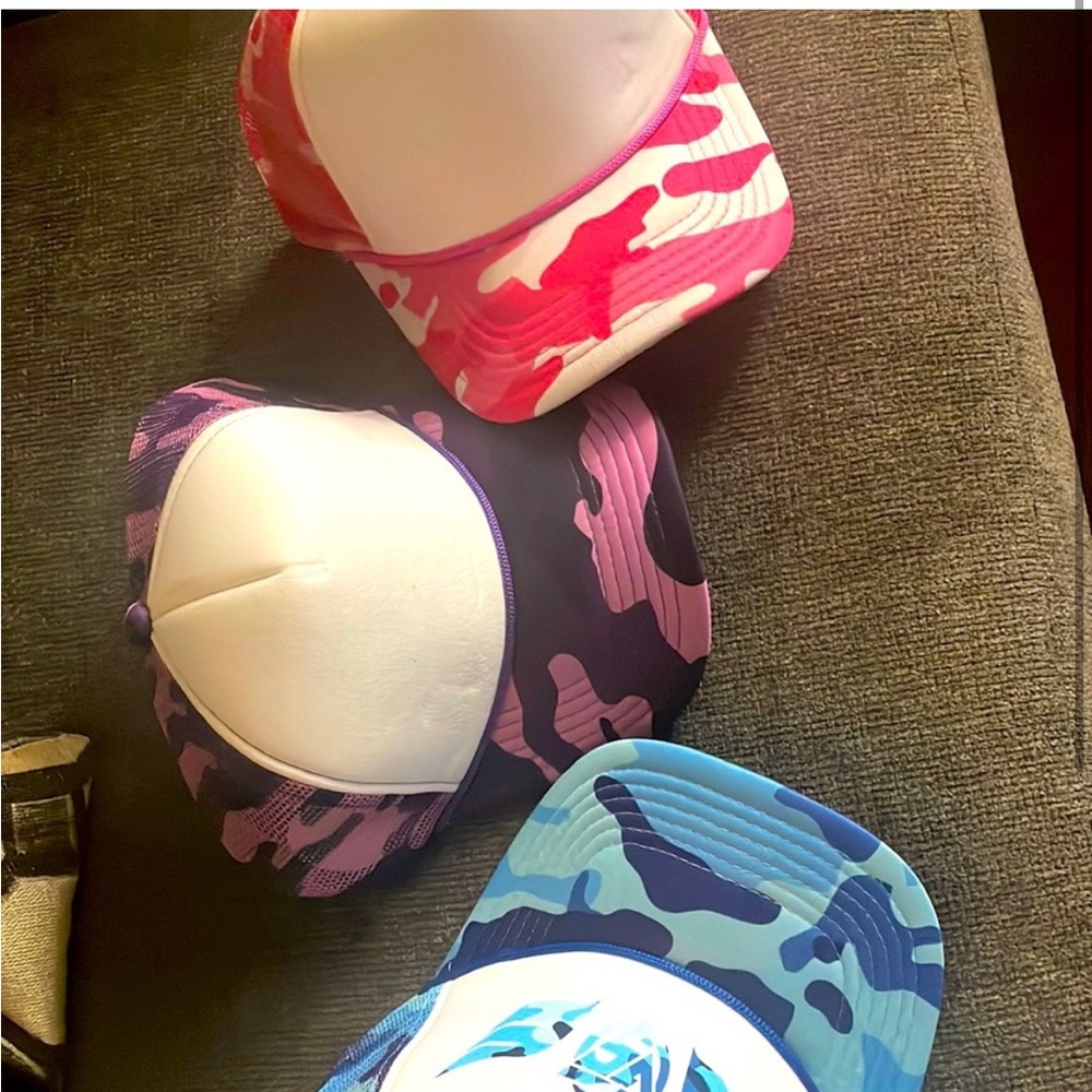 3 for $12 Brand New Camo Hats( Snap Backs)